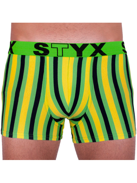 Styx Herren Boxershorts Styx Sportgummi mehrfarbig