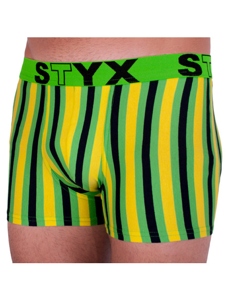 Styx Herren Boxershorts Styx Sportgummi mehrfarbig