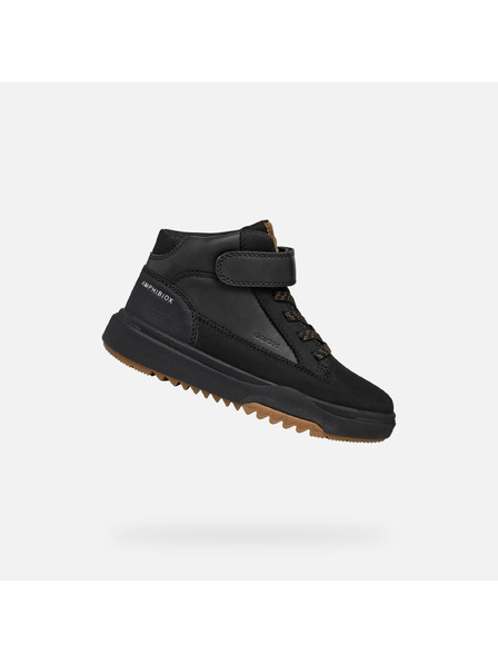 Geox Black Boys Ankle Boots Geox Bunshee B Abx