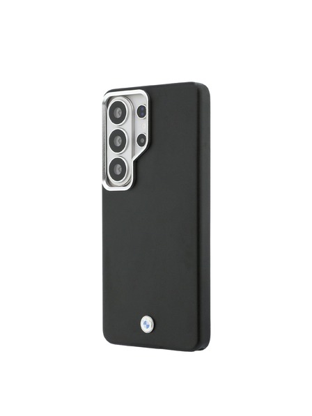 BMW BMW Signature PU Leder Metal Logo Magnetische Rückseite für Samsung Galaxy S26 Ultra Schwarz