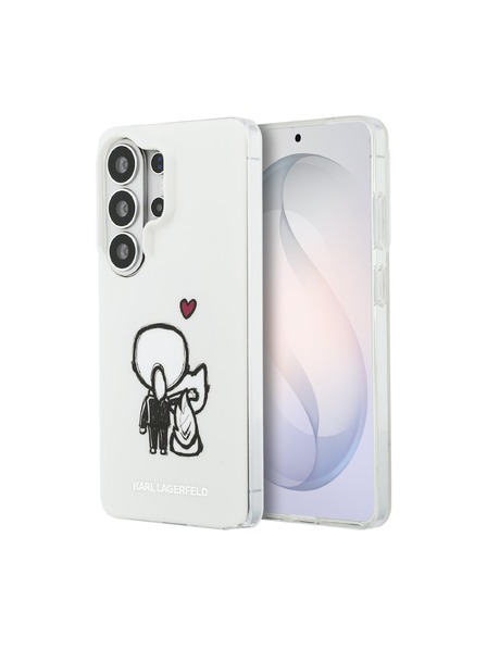 Karl Lagerfeld Karl Lagerfeld IML K&CH Back Logo Magnetic Rückseite für Samsung Galaxy S26 Ultra Transparent