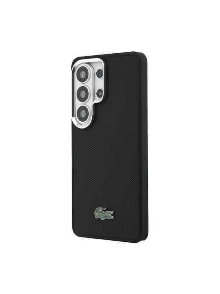 Lacoste Lacoste Petit Pique Metal Logo Magnetic Rückseite für Samsung Galaxy S26 Ultra Schwarz