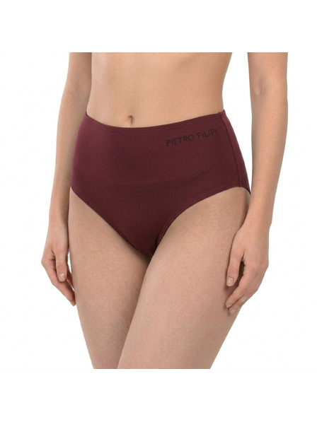 Pietro Filipi Mädchen Menstruations-Badehose Pietro Filipi Femme hoher Bund moderate Rot Unterteil