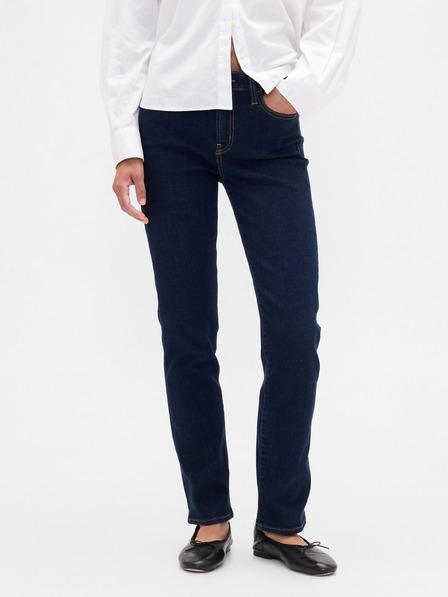 GAP Mid Rise Classic Straight Jeans GAP