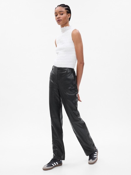 GAP Damen-Hose aus Kunstleder Loose GAP