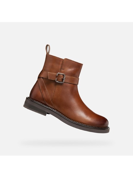 Geox Dunkelbrauner Damen-Stiefel Geox Serilda