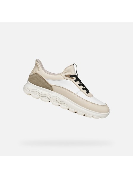 Geox Weiß Damen Geox Spherica Plus Turnschuhe