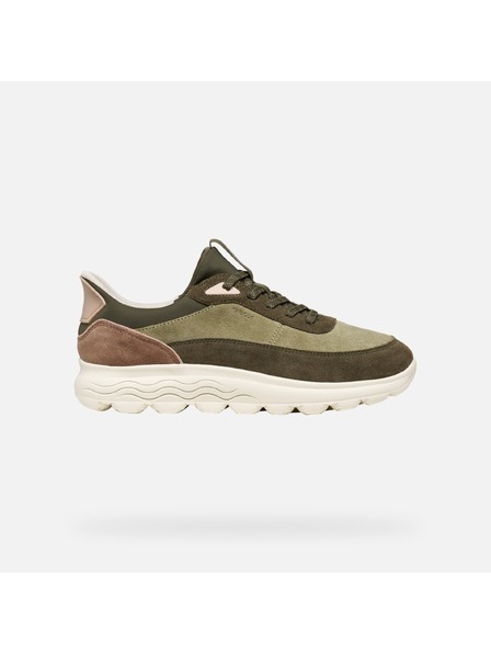 Geox Grüne Damen-Sneaker Geox Spherica Plus