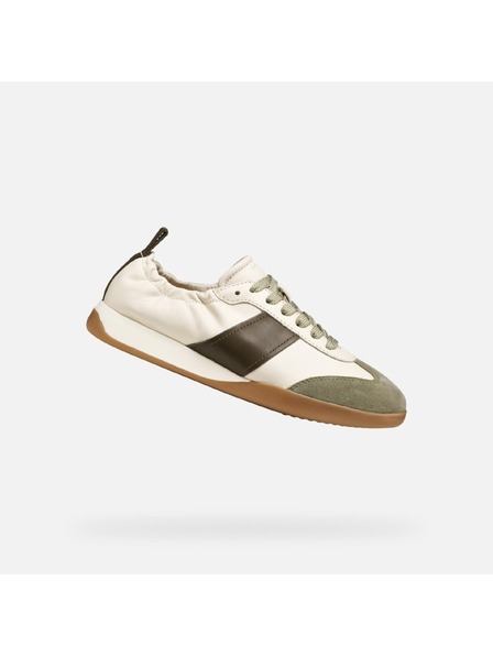 Geox Cremefarbene Damen-Sneaker Geox Maryemy