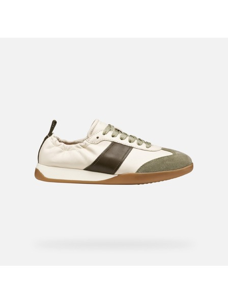 Geox Cremefarbene Damen-Sneaker Geox Maryemy