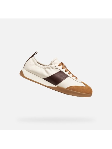 Geox Cremefarbene Damen-Sneaker Geox Maryemy