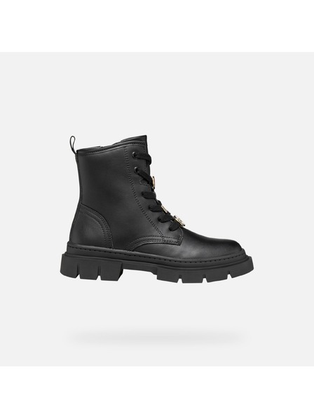 Geox Schwarze Mädchen-Knöchelschuhe Geox Karsyn