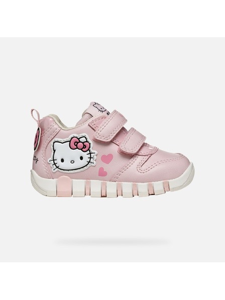 Geox Rosa Mädchenschuhe Geox Iupidoo für erste Schritte