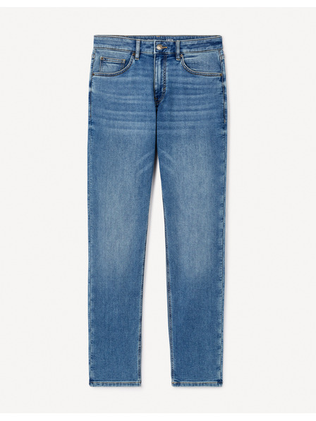 Celio Blaue Herren Straight Fit Jeans Celio C15 Stlmaille