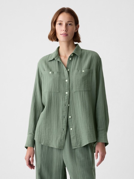 GAP Oversize Musselinhemd GAP