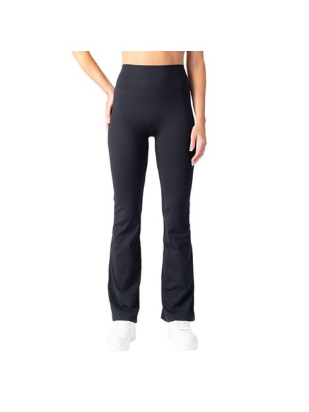 Bellinda RELAX & GO SOFT TOUCH LEGGINGS FLARED - Damen Leggings mit ausgestelltem Bein - schwarz