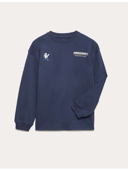 Marks & Spencer Oberteil aus reiner Baumwolle mit Minecraft™ Motiv (6–16 Jahre) Marks & Spencer marineblau