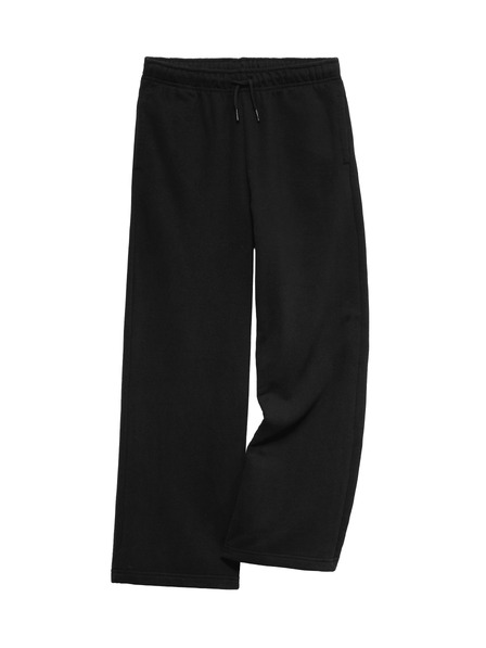 Marks & Spencer Jogginghose mit weitem Beinschnitt, hoher Baumwollanteil (2–16 Jahre) Marks & Spencer schwarz