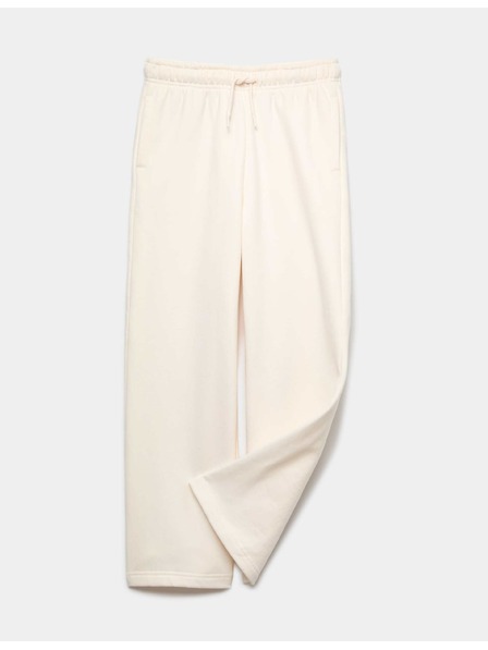 Marks & Spencer Jogginghose mit weitem Beinschnitt, hoher Baumwollanteil (2–16 Jahre) Marks & Spencer creme