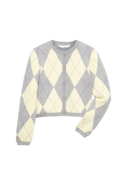 Marks & Spencer Strickjacke mit Muster (6–16 Jahre) Marks & Spencer gelb