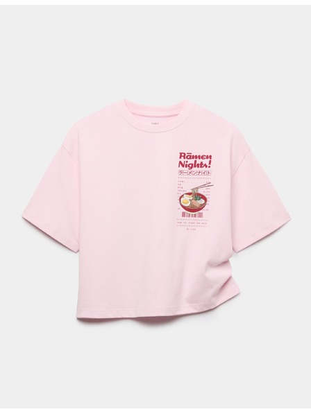 Marks & Spencer T-Shirt aus reiner Baumwolle mit Lebensmittelmotiv (6–16 Jahre) Marks & Spencer rosa