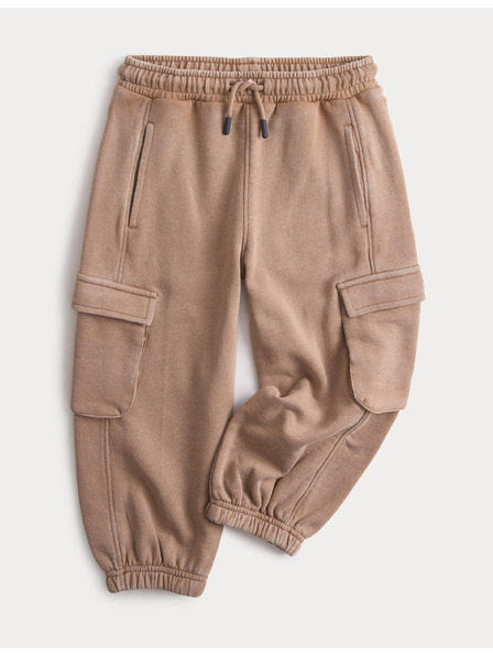 Marks & Spencer Jogginghose mit Taschen aus reiner Baumwolle (2–10 Jahre) Marks & Spencer creme