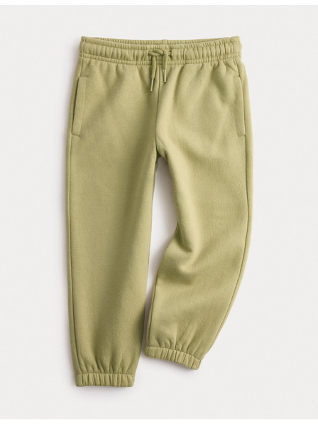 Marks & Spencer Jogginghose mit hohem Baumwollanteil (2–8 Jahre) Marks & Spencer grün