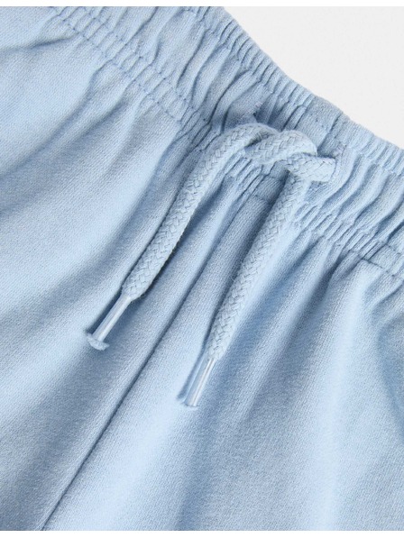 Marks & Spencer Jogginghose mit weitem Beinschnitt und hohem Baumwollanteil (2–8 Jahre) Marks & Spencer blau