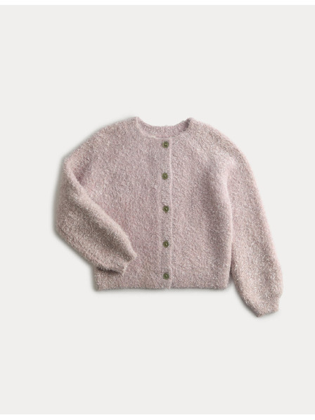 Marks & Spencer Glitzernder Cardigan (2–8 Jahre) Marks & Spencer rosa