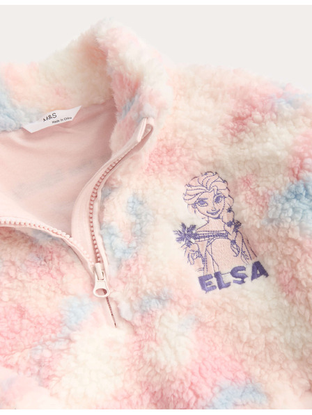 Marks & Spencer Fleece mit künstlichem Fell Disney Frozen™ (2–8 Jahre) Marks & Spencer violett
