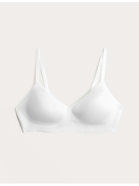 Marks & Spencer Unsichtbarer Body Invisibles™ Büstenhalter mit Vollschalen ohne Bügel, Größe A–E Marks & Spencer weiß