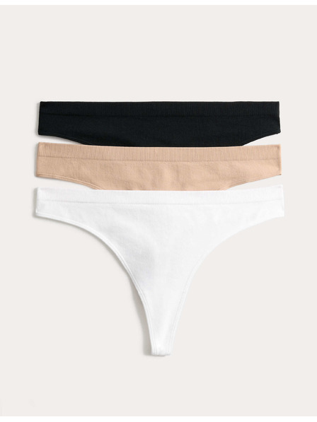 Marks & Spencer Nahtlose Strumpfhosen, 3er-Pack Marks & Spencer Beige