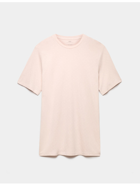 Marks & Spencer Baumwoll-lockeres Nachthemd aus Modal mit Druck Marks & Spencer creme