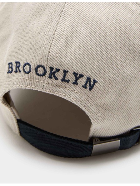 Marks & Spencer Baseballkappe Brooklyn aus reiner Baumwolle Marks & Spencer Creme