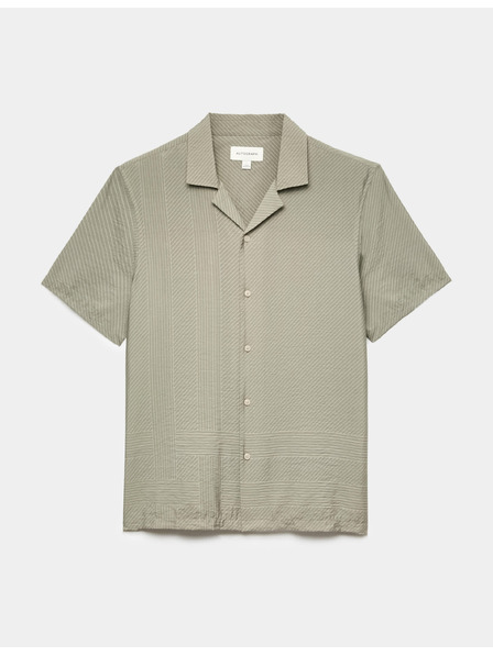 Marks & Spencer T-Shirt mit Kurzarm und geometrischem Muster Marks & Spencer Braun
