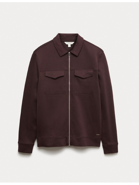 Marks & Spencer Chino-Jacke mit hohem Baumwollanteil Marks & Spencer braun