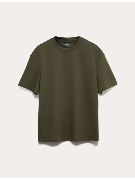 Marks & Spencer Ultimate Performance T-Shirt aus Baumwollmischung Marks & Spencer grün
