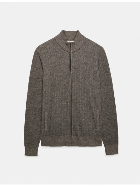 Marks & Spencer Eleganter Pullover mit Stehkragen und hohem Baumwollanteil Marks & Spencer Creme