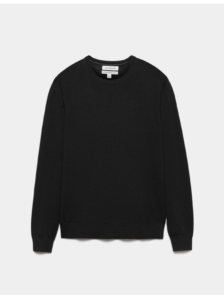 Marks & Spencer Pullover aus reiner, außergewöhnlich feiner Merinowolle Marks & Spencer schwarz