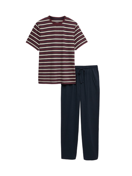 Marks & Spencer Pyjama-Set aus reiner Baumwolle Marks & Spencer rot