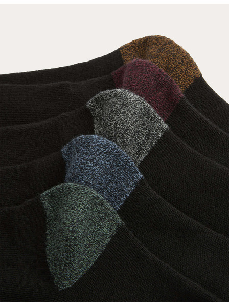 Marks & Spencer Socken Cool & Fresh™ mit hohem Baumwollanteil, mit verstärktem Fußbett, 5er Pack Marks & Spencer schwarz