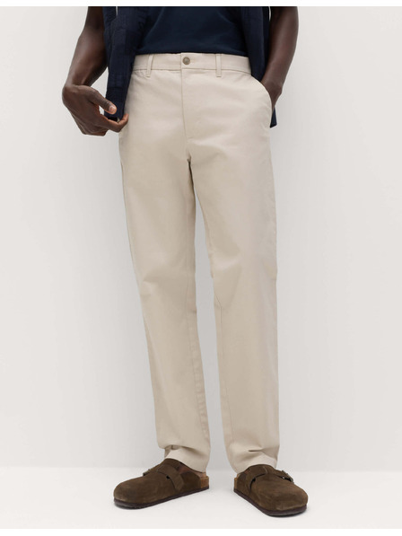 Marks & Spencer Stretchy chino pants, regular fit Marks & Spencer beige