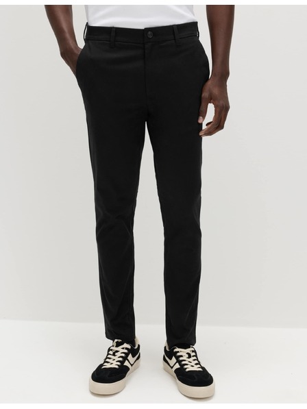 Marks & Spencer Chino-Hose mit schmaler Passform und Stretch Marks & Spencer Schwarz