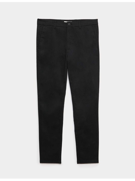 Marks & Spencer Chino-Hose mit schmaler Passform und Stretch Marks & Spencer Schwarz