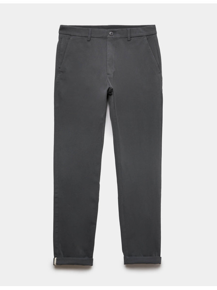 Marks & Spencer Twill-Chino-Hose in schmalem Schnitt The Ultimate von Marks & Spencer in Grau