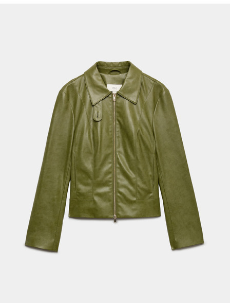 Marks & Spencer Harrington-Jacke aus Kunstleder Marks & Spencer grün