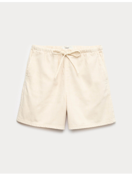 Marks & Spencer Shorts mit hohem Baumwollanteil Marks & Spencer creme