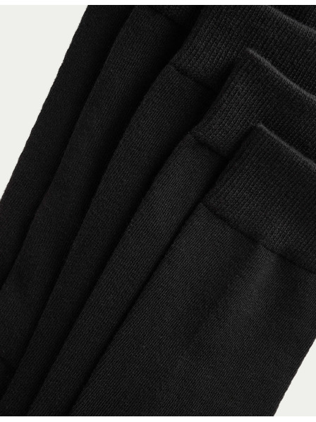 Marks & Spencer Set mit fünf Paar schwarzen Herrensocken von Marks & Spencer