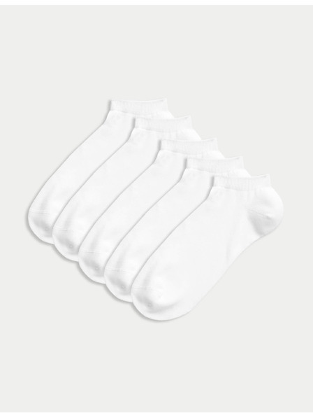 Marks & Spencer 5 Paar Sportsocken mit Cool & Fresh™-Technologie Marks & Spencer weiß