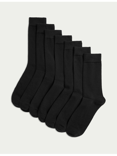Marks & Spencer Set aus sieben Herrensocken in Schwarz von Marks & Spencer